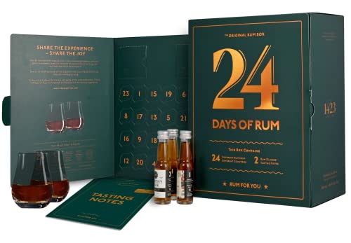 24 Days of Rum der Original-Rumkalender Adventskalender 2021 von PiHaMi