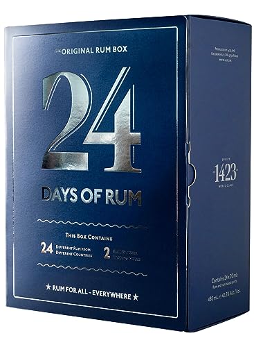 24 Days of Rum der Original-Rumkalender Adventskalender Blue Edition PiHaMi® von PiHaMi