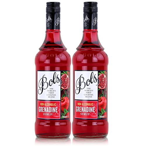 Bols Grenadine - Sirup Alkoholfrei (2 x 0.75 l) von PiHaMi