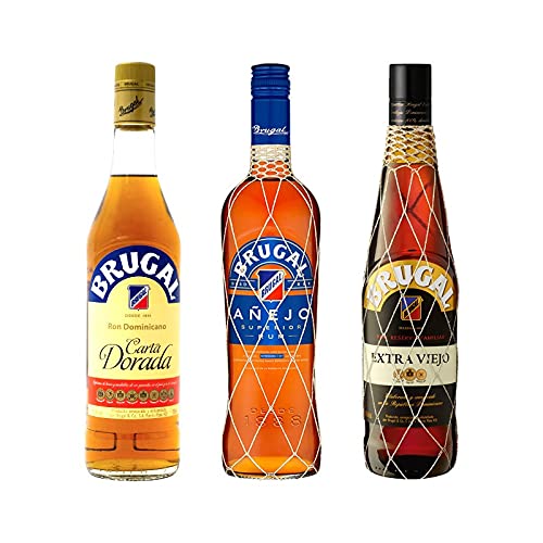 Brugal Rum Mischpaket Carta dorada, Anejo, Extra Viejo 3 x 0,7 l von PiHaMi