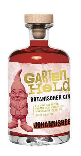 Gartenheld Johannisbeere Botanischer Gin 37,5% Vol. 0,5 Liter von PiHaMi