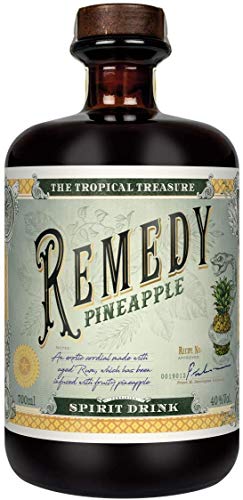 Remedy Rum Pineapple | Mit lieblicher Essenz der Ananas verfeinert | 40% Vol. | 1 x 0,7l von PiHaMi