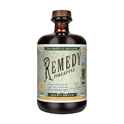Remedy Rum Pineapple | Mit lieblicher Essenz der Ananas verfeinert | 40% Vol. | 1 x 0,7l von PiHaMi