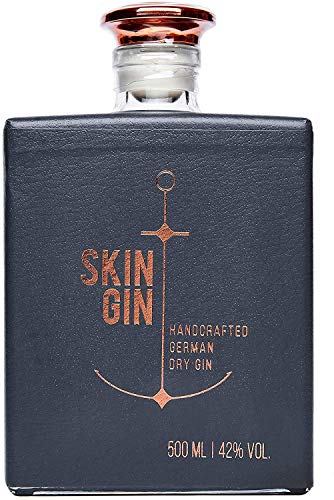 Skin Gin | Handcrafted German Gin | Anthracite Grey | 42% 0,5 Liter von PiHaMi