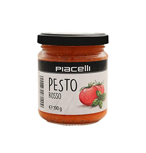 Pesto "rosso" von Piacelli im 190g Glas von Piacelli