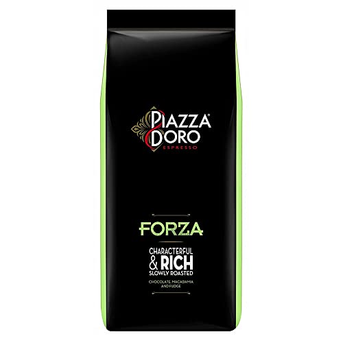 Piazza D'Oro Forza, Espresso Kaffeebohnen 1kg, 100% Arabica, Intensität 3/5 von Piazza D'Oro