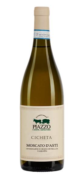 "Cicheta" Moscato d'Asti DOCG 2023 von Piazzo Comm. Armando