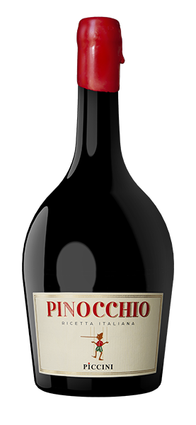 "Pinocchio" Rosso d'Italia von Piccini 1882