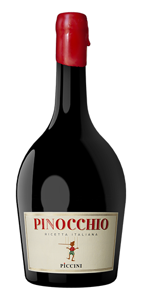 "Pinocchio" Rosso d'Italia von Piccini 1882