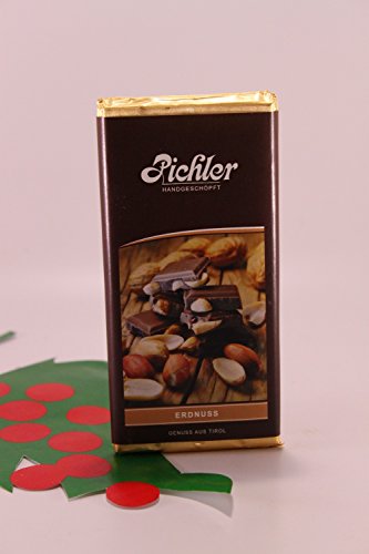 Milchschokolade mit Erdnüssen 35% Kakao 100 gr. - Pichler Schokoladen handgeschöpft Osttirol von Pichler Konditorei