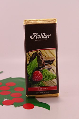 Milchschokolade mit Himbeercreme 35% Kakao 100 gr. - Pichler Schokoladen handgeschöpft Osttirol von Pichler Konditorei