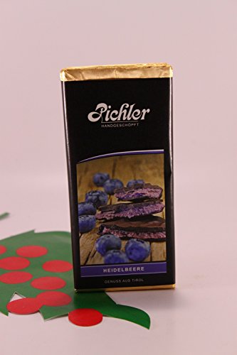 Zartbitterschokolade mit Heidelbeercreme 53% Kakao 100 gr. - Pichler Schokoladen Osttirol von Pichler Konditorei