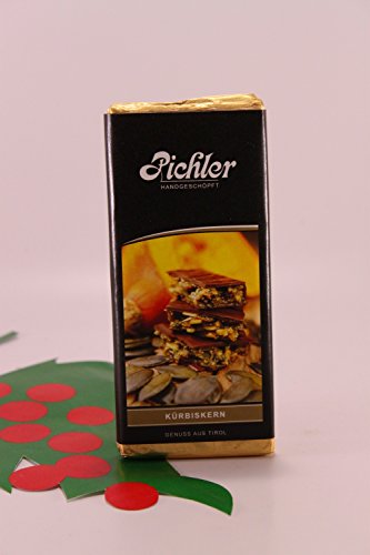 Zartbitterschokolade mit Kürbiscreme 53% Kakao 100 gr. - Pichler Schokoladen handgeschöpft Osttirol von Pichler Konditorei