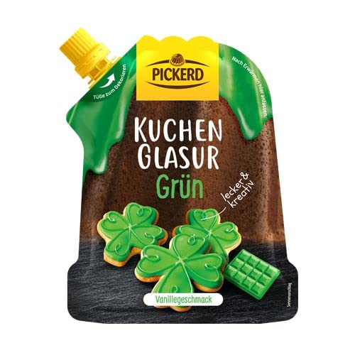 Pickerd Kuchenglasur Grün Vanillegeschmack 125g von Pickerd