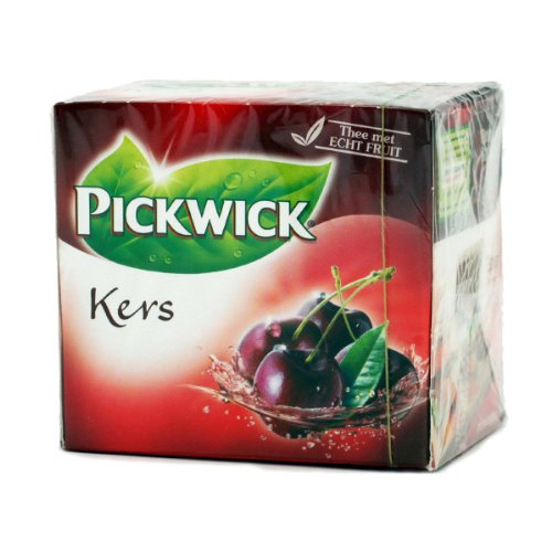 Pickwick Früchtetee Kirschen 1 Beutel für Mehrere Taschen Tee 6x10 Beutel von Pickwick