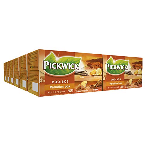 Pickwick Rooibos Thee Variatiebox, 12 x 20 Zakjes von Pickwick