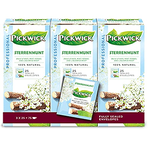 Pickwick Tee | Professional Star Mint | Tee Pickwick | Tee Holland | 75 Pack | 150 Gram Total von Pickwick
