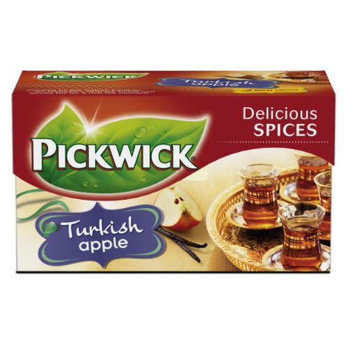 Pickwick Tee türkischer Apfeltee/Turkish Apple, aromatisierter Schwarztee, 20 Teebeutel von Pickwick