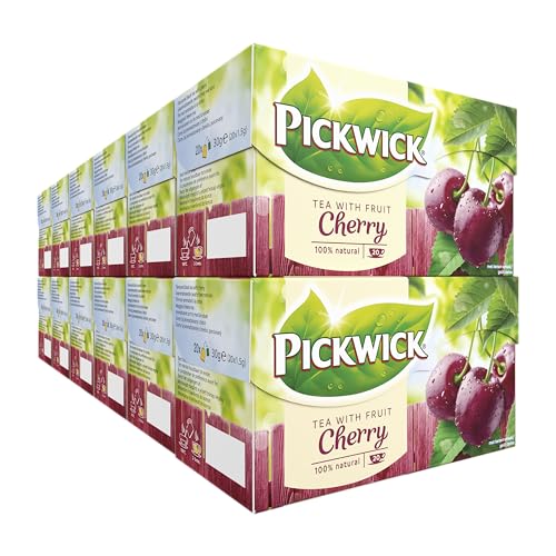 Pickwick Fruit Tea Cherry, 12 x 20 Teebeutel von Pickwick