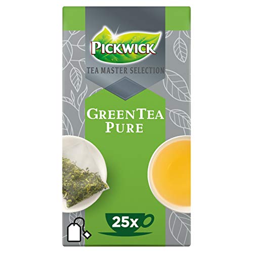 Tea Master Selection Grün rein Packung mit 25 Beuteln x 2 Gramm von Pickwick