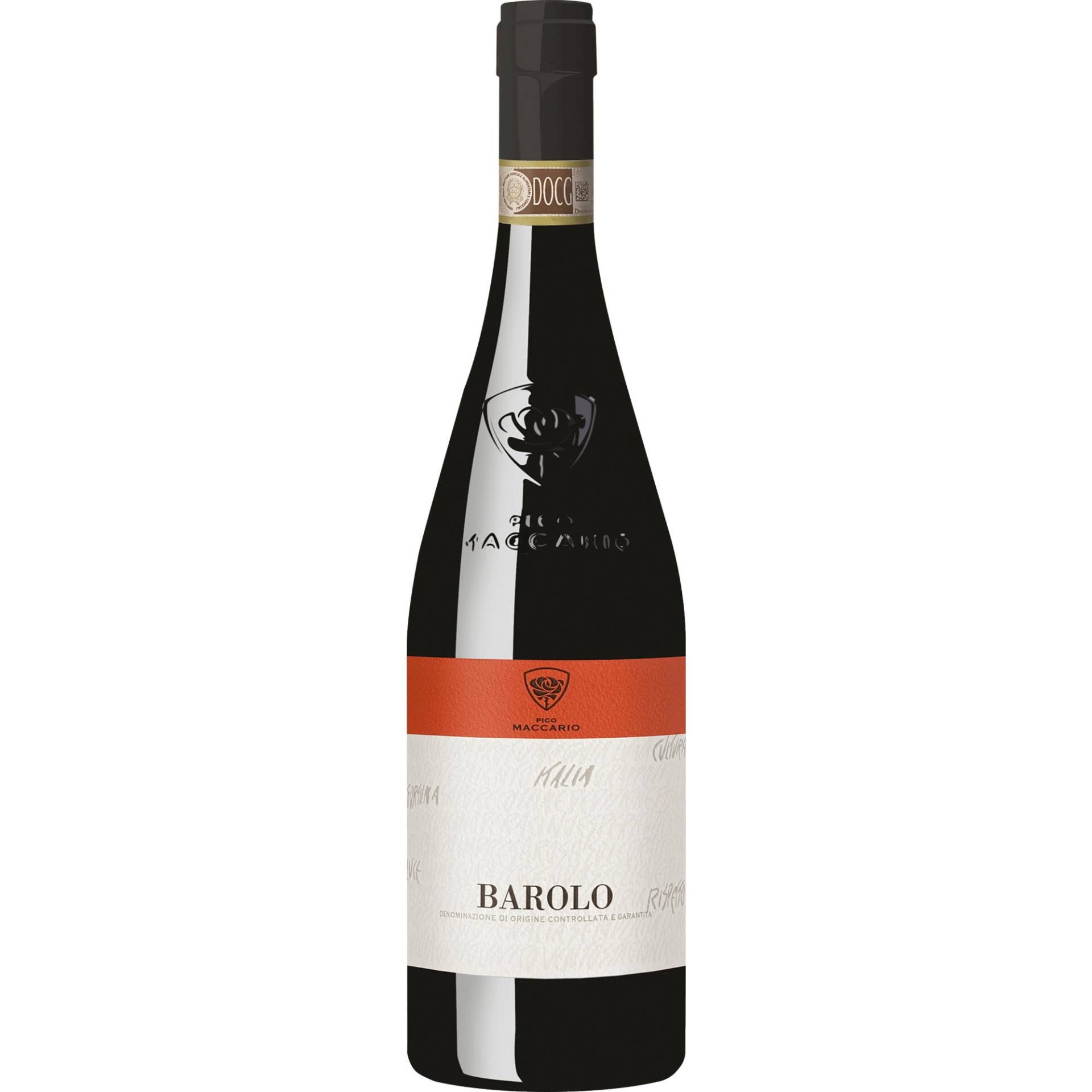 Pico Maccario Barolo, Barolo DOCG, Piemont, 2021, Rotwein von Pico Maccario S.S.AGR., MOMBARUZZO (AT), Via Cordara 87