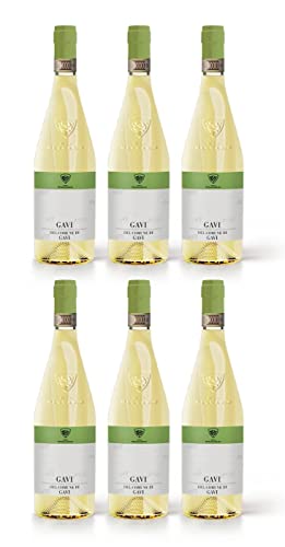 6x 0,75l - Pico Maccario - Gavi di Gavi D.O.C.G. - Piemont - Italien - Weißwein trocken von Pico Maccario
