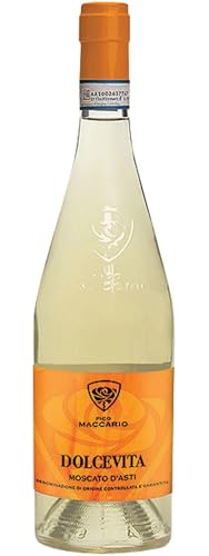 Pico Maccario Dolce Vita Moscato d Asti DOCG Wein Süß (1 x 0.75 l) von Pico Maccario