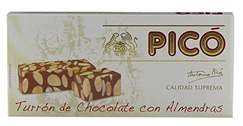 Turròn Chocolate con Almendras – Nougat mit gerösteten Mandeln und Kakao von Picó