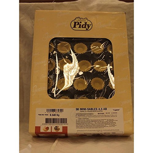 Pidy Gourmet Mini-Sablés 90 Stck. (Mini Buttergebäck Schälchen) von Pidy Gourmet