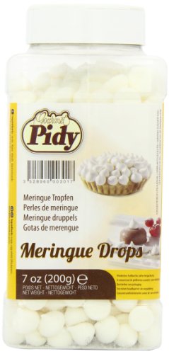 Pidy Meringue Pearl Drops - Pack Size = 1x200g Pidy Meringue Pearl Drops - Pack Size = 1x200g von Pidy
