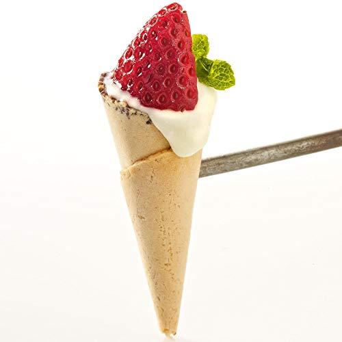 Pidy Mini Sweet Chocolate Lined Cones 7cm - Pack Size = 1x90 von Pidy