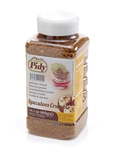 Pidy Speculoos Caramelised Biscuit Crumble - Pack Size = 1x400g von Pidy