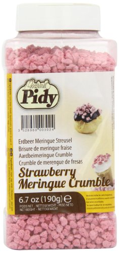 Pidy Strawberry Meringue Crumble - Pack Size = 1x190g von Pidy