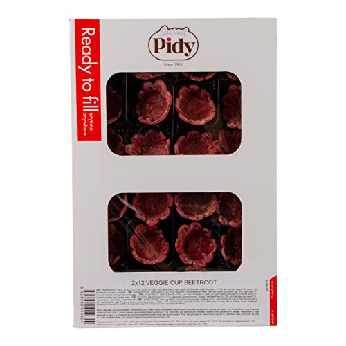 Pidy Veggie Tassen Mini Rote Beete - Box 84 Gramm von Pidy