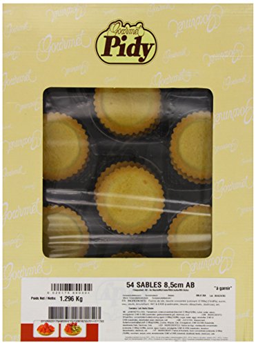 Tartelette Sablee Short Crusty Sweet Tartlets 8.5 cm 54 Portions von Pidy