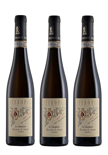 3x 0,5l - 2020er - Pieropan - Le Colombare - Recioto di Soave D.O.P. - Veneto - Italien - Weißwein süß - Dessertwein 3x 0,5l - 2020er - Pieropan - Le Colombare - Recioto di Soave D.O.P. - Veneto - Italien - Weißwein süß - Dessertwein von Pieropan