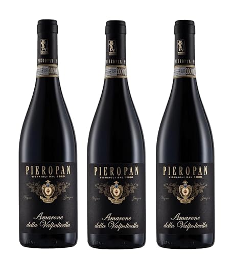 3x 0,75l - 2017er - Pieropan - Vigna Garzon - Amarone della Valpolicella D.O.C.G. - Veneto - Italien - Rotwein trocken 3x 0,75l - 2017er - Pieropan - Vigna Garzon - Amarone della Valpolicella D.O.C.G. - Veneto - Italien - Rotwein trocken von Pieropan