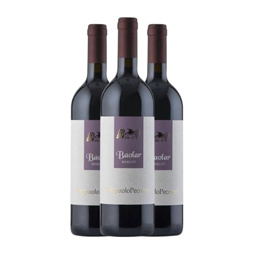 Pierpaolo Pecorari Baolar Merlot 75 cl Rotwein (Karton mit 3 Flaschen von 75 cl) von Pierpaolo Pecorari