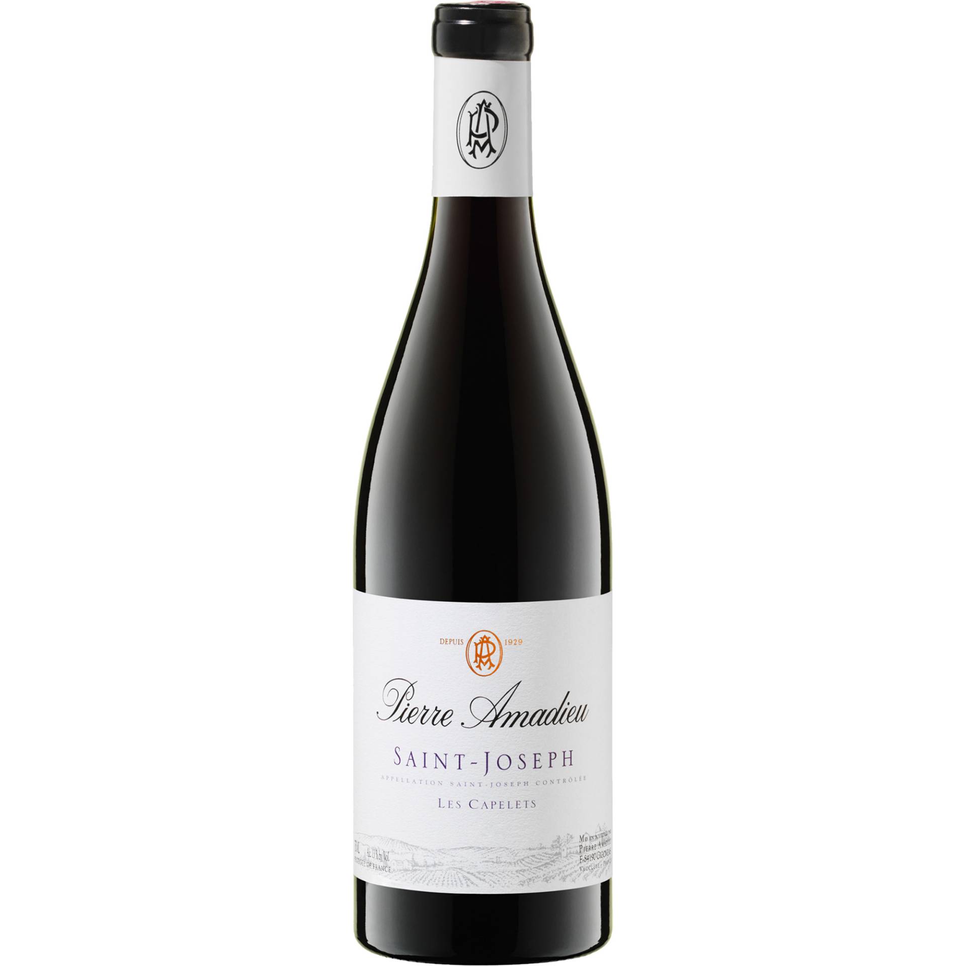 Pierre Amadieu Les Capelets, Saint-Joseph AOP, Rhône, 2021, Rotwein Pierre Amadieu Les Capelets, Saint-Joseph AOP, Rhône, 2021, Rotwein von Pierre Amadieu SA/ 84190 Gigondas, Frankreich