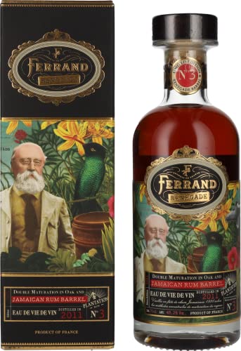 Ferrand RENEGADE BARREL N°3 Eau de Vie de Vin 48,2% Vol. 0,7l in Geschenkbox von Pierre Ferrand