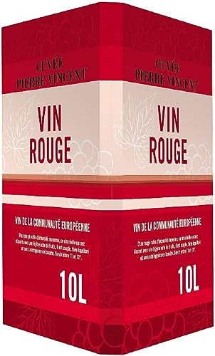 Pierre Vincent - Runder und fruchtiger Rotwein, Bag-in-Box 10L BIB (1 x 10L) von Pierre Vincent