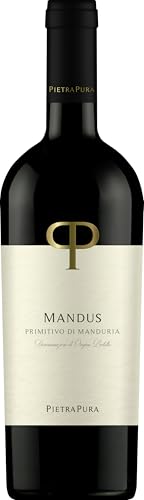 PietraPura Mandus Primitivo di Manduria DOP Rotwein Italien trocken (1 x 0.75 l) PietraPura Mandus Primitivo di Manduria DOP Rotwein Italien trocken (1 x 0.75 l) von Pietra Pura