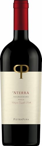 PietraPura Nterra Negroamaro Puglia IGP Rotwein Italien trocken (1 x 0.75 l) von PietraPura
