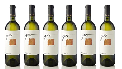 6x 0,75l - 2022er - Pietracupa - Greco - Campania I.G.P. - Kampanien - Italien - Weißwein trocken 6x 0,75l - 2022er - Pietracupa - Greco - Campania I.G.P. - Kampanien - Italien - Weißwein trocken von Pietracupa