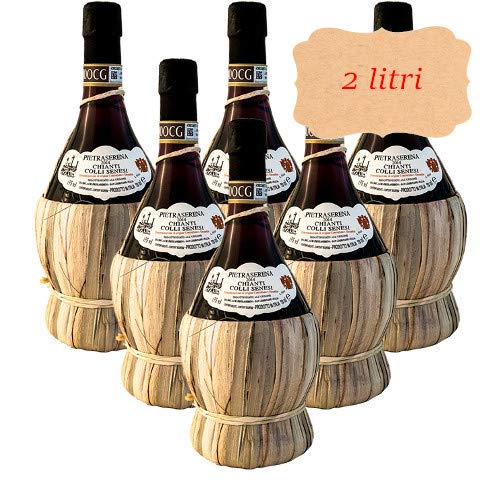 Chianti Colli Senesi Docg Korbflasche (6 Korbflaschen 2 liters) von Pietraserena