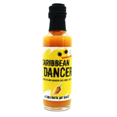 Caribbean Dancer Chilisauce (Mango Gelber Habanero) // Schärfegrad: 7 von 10 // Inhalt: 100 ml. von Pika Pika