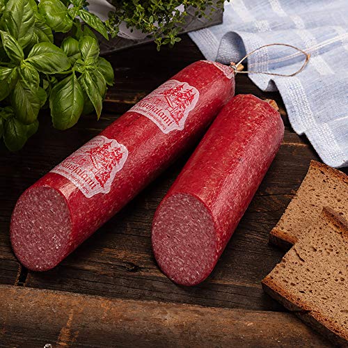 WURSTBARON® Haussalami ganze Stange 1 kg von Pikanten