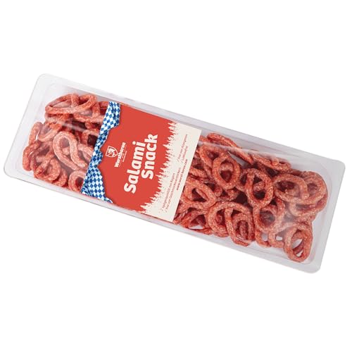 WURSTBARON® - Salami Mini Brezn - Original Wurst Snack Brezeln aus Bayern - 500g Pack - Snackbox Sticks von Pikanten