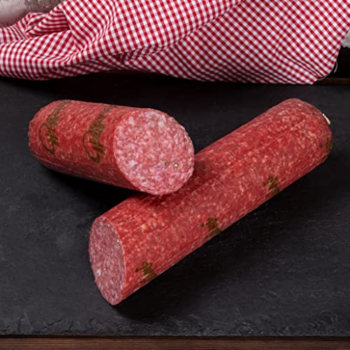 WURSTBARON® - Pfeffersalami 1,2 Kg - pikante Würzung mit leichter Rauchnote von Pikanten