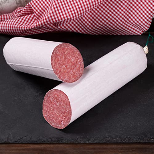 WURSTBARON® - Salami Mailänder Art 1,2 Kg - pikante Würzung - mittelgrob zerkleinert von Pikanten